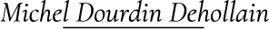 Michel Dourdin Deholain - 